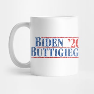 Joe Biden and Pete Buttigieg on the one ticket. Politique Biden Buttigieg 2020 Vintage Designs Mug